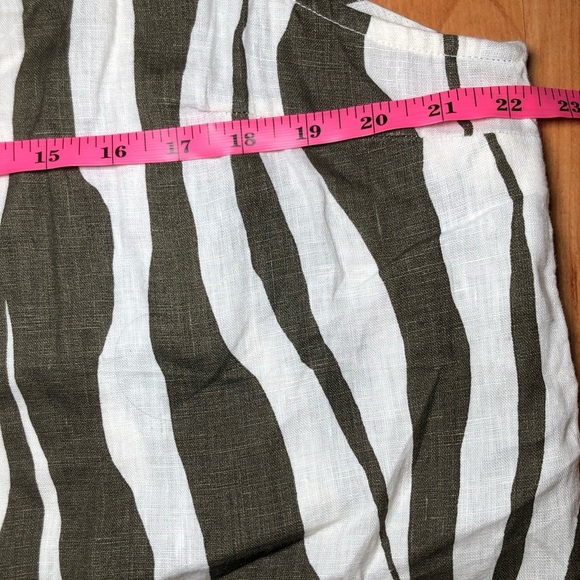 Rachel Zoe 100%Linen sleeveless crop top size XL - Picture 7 of 8